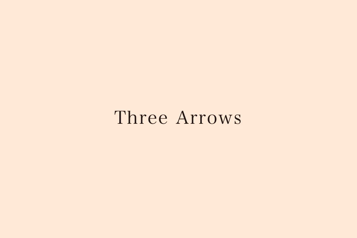 火の領域を担う株式会社Three Arrowsのビジュアル。産業経済とプロジェクトを推進する関連会社。